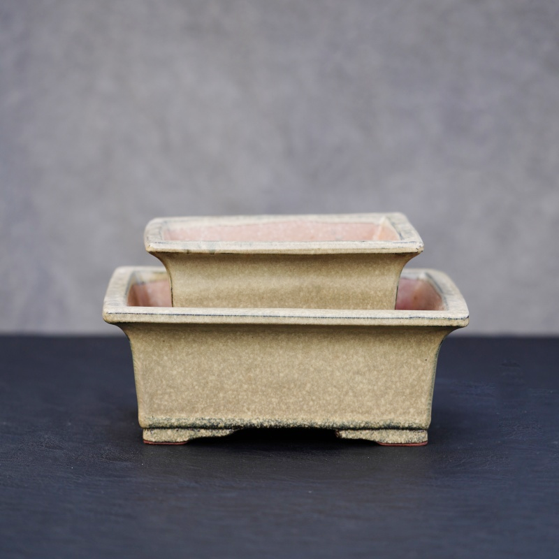 Purple Sand Ceramic Glaze Flower Pot